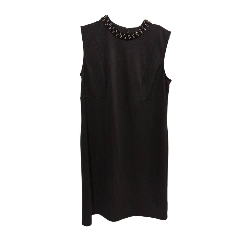 AGB Dress Jewel Neck Sheath Dress, NWT, 10